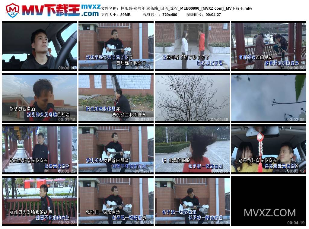 林乐惠-这些年 这条路_国语_流行_MEB00996